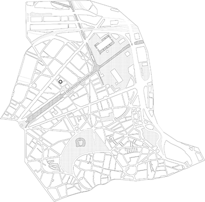 le 168 rue de Crimée dans le 18 arrondissement de Paris